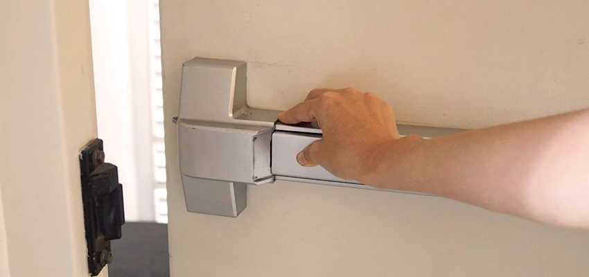 Roller Gate Panic Bar Installation in Santa Cruz, California